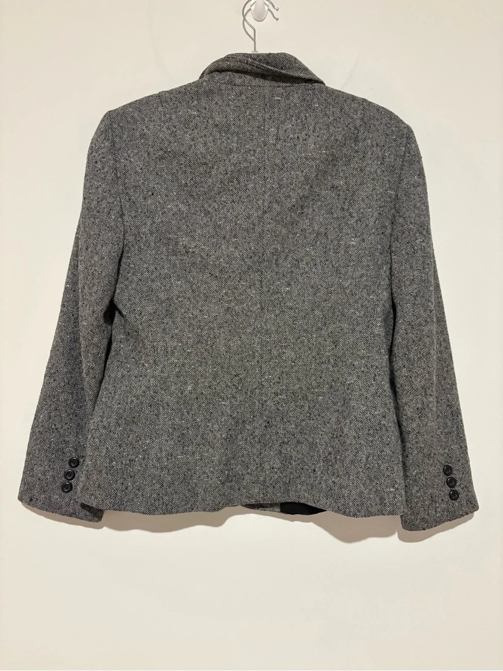 United colors of benetton wool blend blazer grey size 46